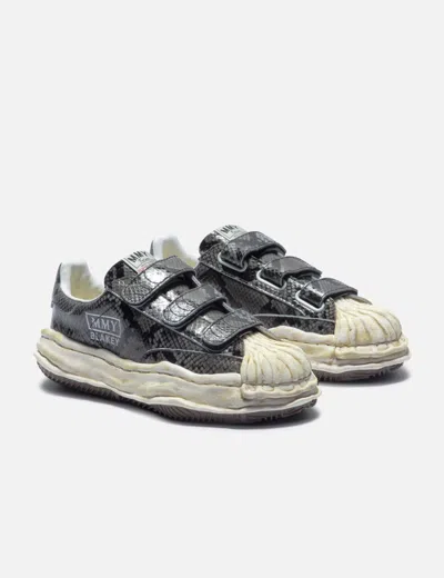 Miharayasuhiro Blakey Og Sole Python Printed Leather Low-top Sneakers