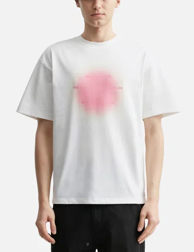 Ader Error Pink Graphic Semi-oversized Fit T-shirt