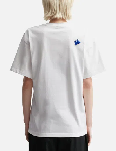 Ader Error Pink Graphic Semi-oversized Fit T-shirt