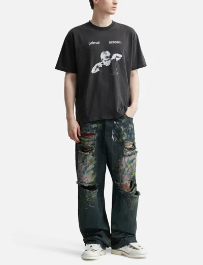 Basketcase Primal Scream T-shirt In Black