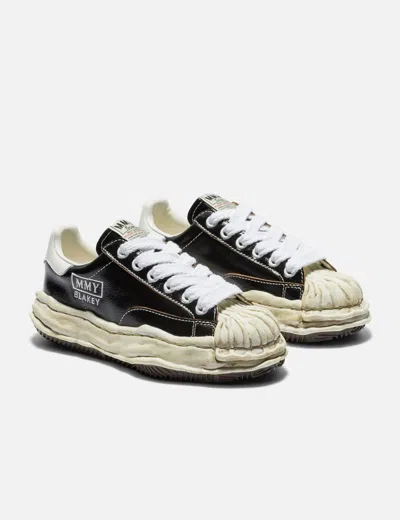 Miharayasuhiro Maison Mihara Yasuhiro Blakey Original Sole Canvas Low-top Sneakers Shoes In Black
