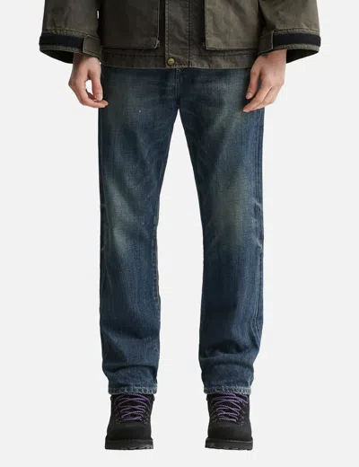 Neighborhood Washed Denim Dp Basic Pants