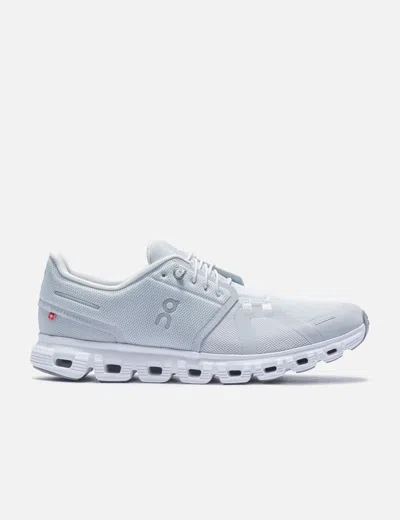 On Lightweight Breathable Sneakers With Streamlined Silhouette In White