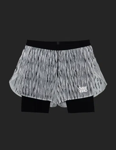 Over Over Gray Track Shorts