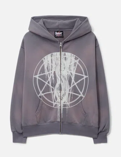 Pleasures X Slipknot Nonagram Zip Hoodie