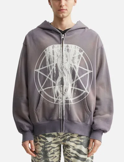 Pleasures X Slipknot Nonagram Zip Hoodie
