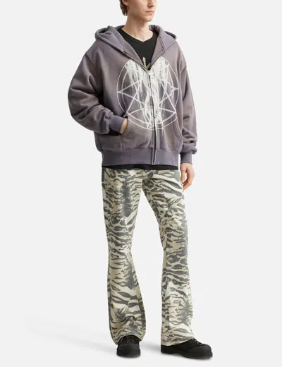 Pleasures X Slipknot Nonagram Zip Hoodie