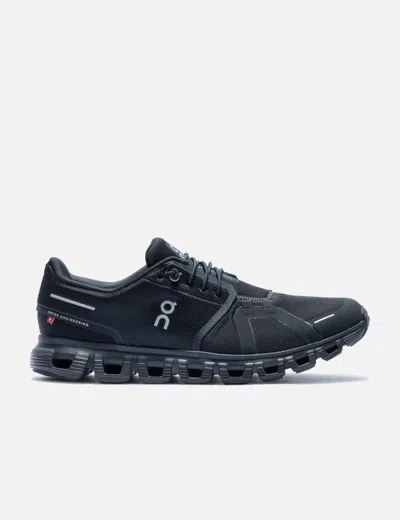 On Running Black Mesh Cloud 6 Sneakers