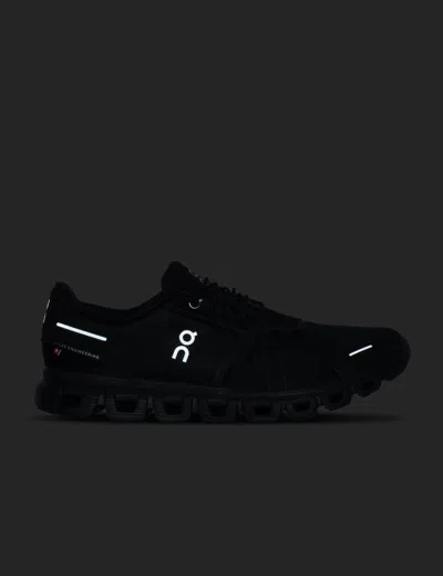 On Running Black Mesh Cloud 6 Sneakers