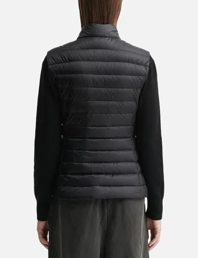 Moncler Igens Slim Down Vest In Black