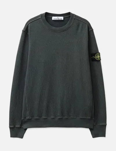 Stone Island Men's Diagonal Fleece Sweatshirt
