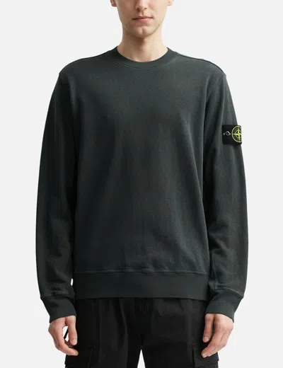 Stone Island Men's Diagonal Fleece Sweatshirt