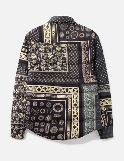 Visvim Kerchief Down Jacket In Black