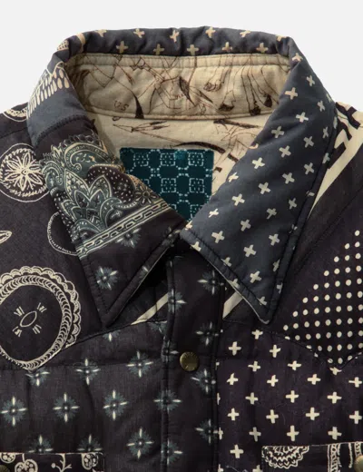 Visvim Kerchief Down Jacket In Black