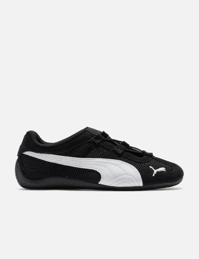 Puma Speedcat Og Logo Detailed Sneakers In Black