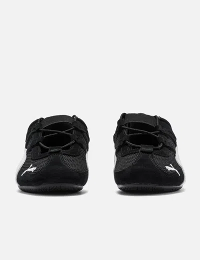 Puma Speedcat Og Logo Detailed Sneakers In Black
