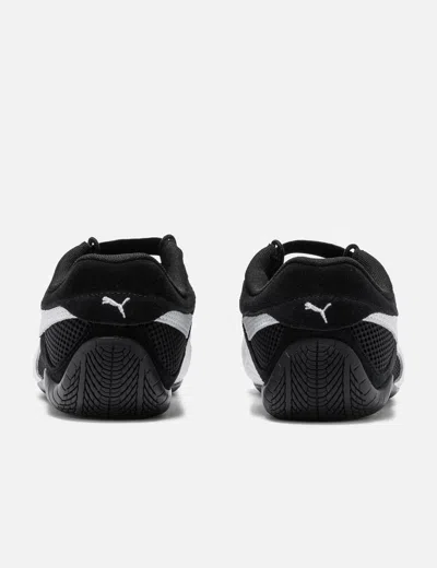 Puma Speedcat Og Logo Detailed Sneakers In Black
