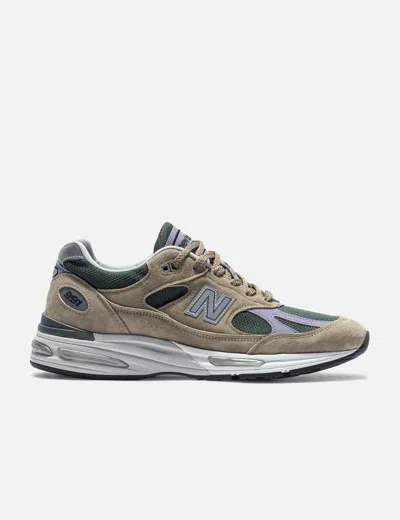 New Balance Suede Blend Sneakers Mesh Panels