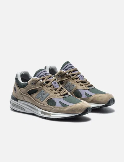 New Balance Suede Blend Sneakers Mesh Panels