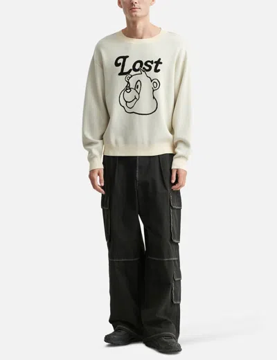 Lmc Bear Face Knit Sweater