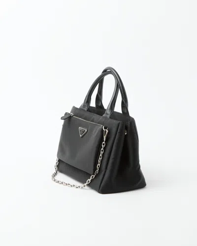 Prada Tessuto Chain Double Bag