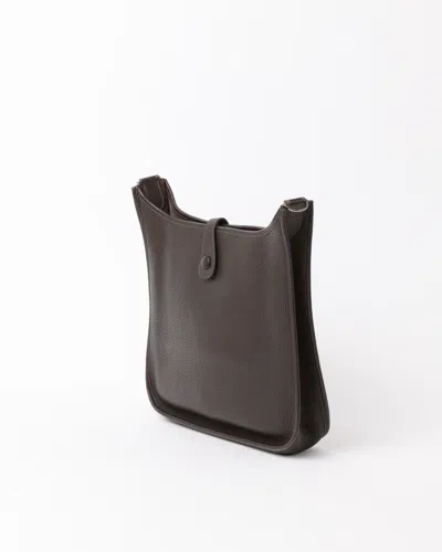 Pre-owned Hermes Hermès Clemence Evelyne Pm Bag