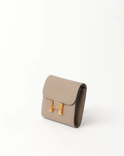 Hermes Hermès Evercolor Compact Constance Wallet