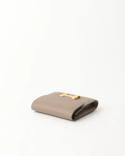 Hermes Hermès Evercolor Compact Constance Wallet
