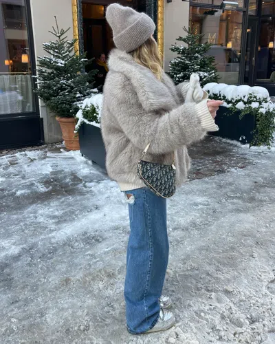 Dior Christian  Oblique Mini Saddle Bag