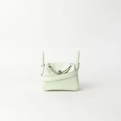 Pre-owned Hermes Hermès Swift Mini Lindy 20 Bag