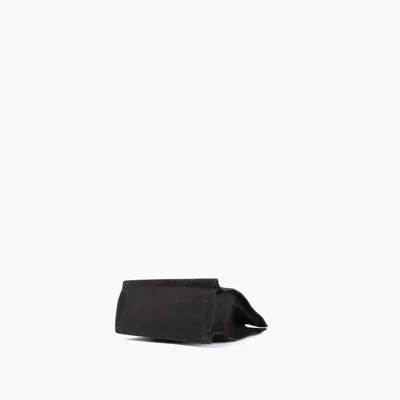 Saint Laurent Black Canvas Rive Gauche Shopping Bag In Pattern