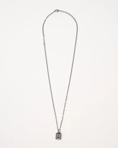 Gucci Interlocking G Arabesque Cube Necklace