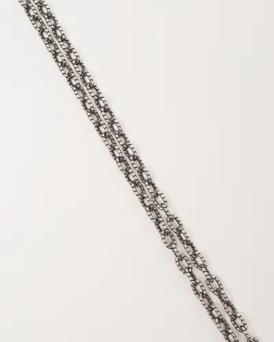 Gucci Interlocking G Arabesque Cube Necklace