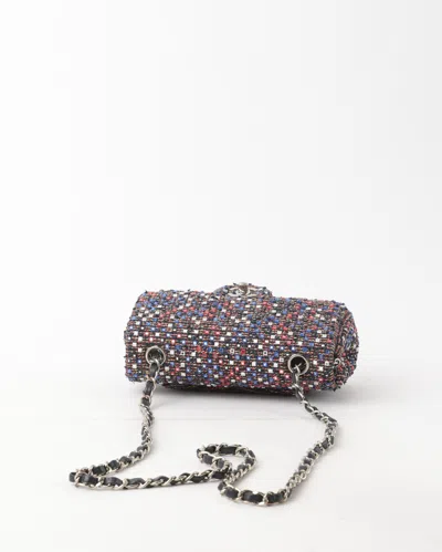 Pre-owned Chanel Timeless Mini Single Flap Bag In Multi