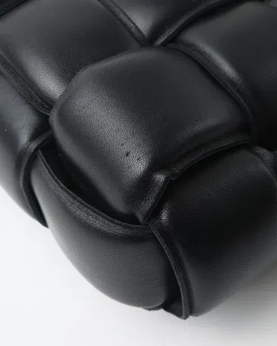 Bottega Veneta Padded Cassette Small Crossbody Bag In Black