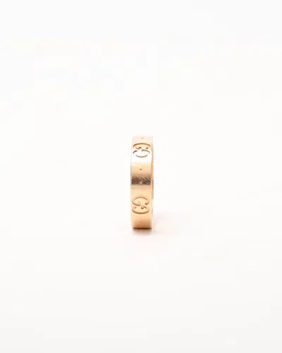 Gucci Icon 18kt Yellow Gold Ring