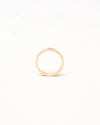 Gucci Icon 18kt Yellow Gold Ring