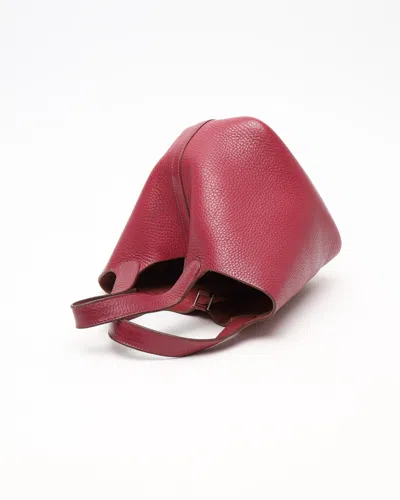 Pre-owned Hermes Hermès Picotin 18 Clemence Bag In Red