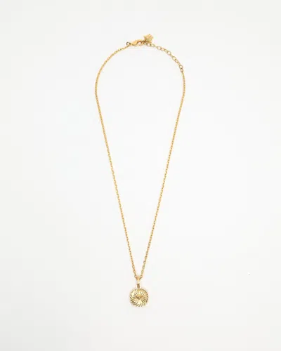 Versace Medusa Necklace In Gold