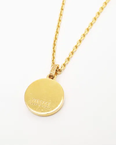 Versace Medusa Necklace In Gold