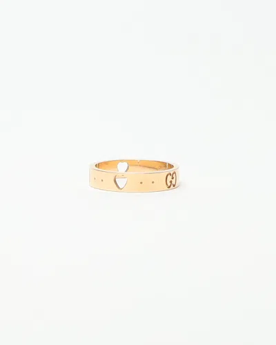 Gucci Icon 18kt Yellow Gold Ring