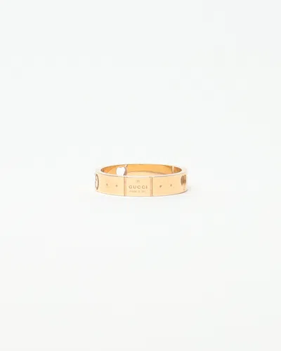 Gucci Icon 18kt Yellow Gold Ring