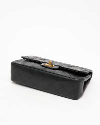 Pre-owned Chanel Classic Small Double Flap Bag In Black
