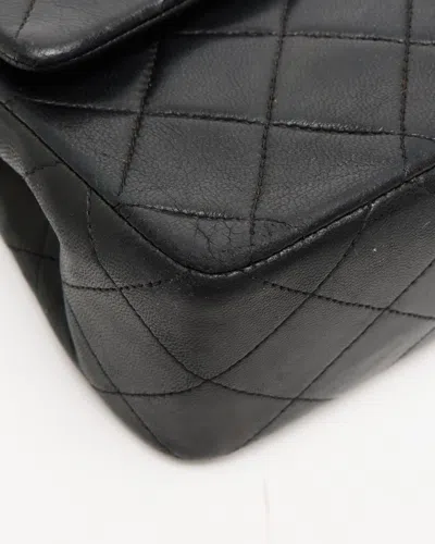 Pre-owned Chanel Classic Small Double Flap Bag In Black