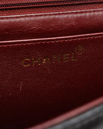 Pre-owned Chanel Classic Jumbo Single Flap Bag In Black