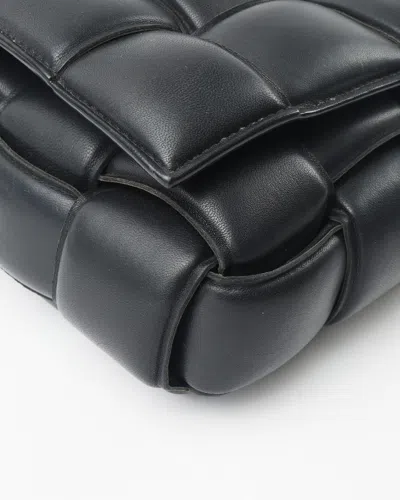 Bottega Veneta Padded Cassette Small Crossbody Bag In Black