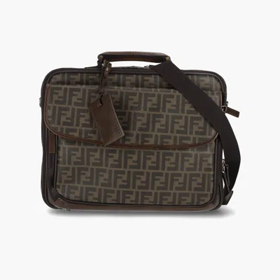 Fendi Zucca Suitcase