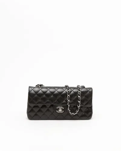 Pre-owned Chanel Classic East West Single Flap Bag