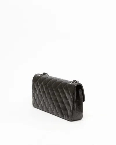 Pre-owned Chanel Classic East West Single Flap Bag