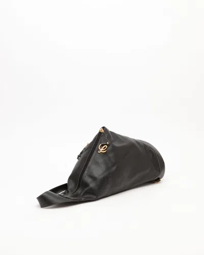 Loewe Anton Sling Satchel Bag In Black